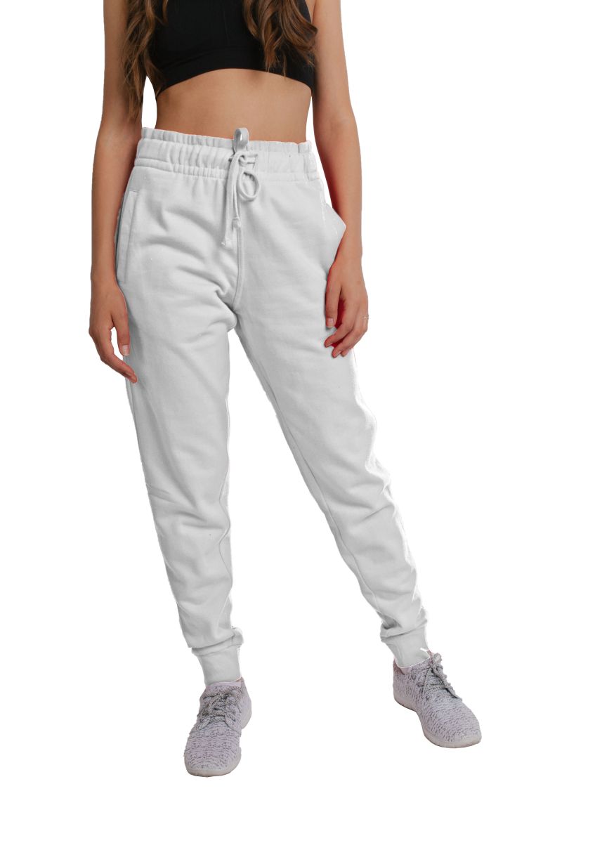 white sweatpants men